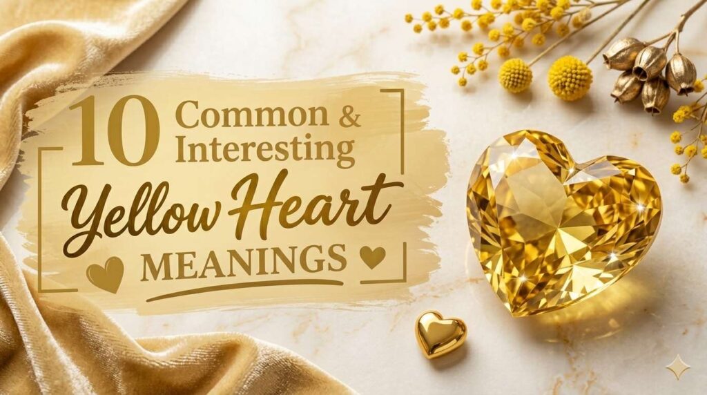 Yellow Heart Meanings