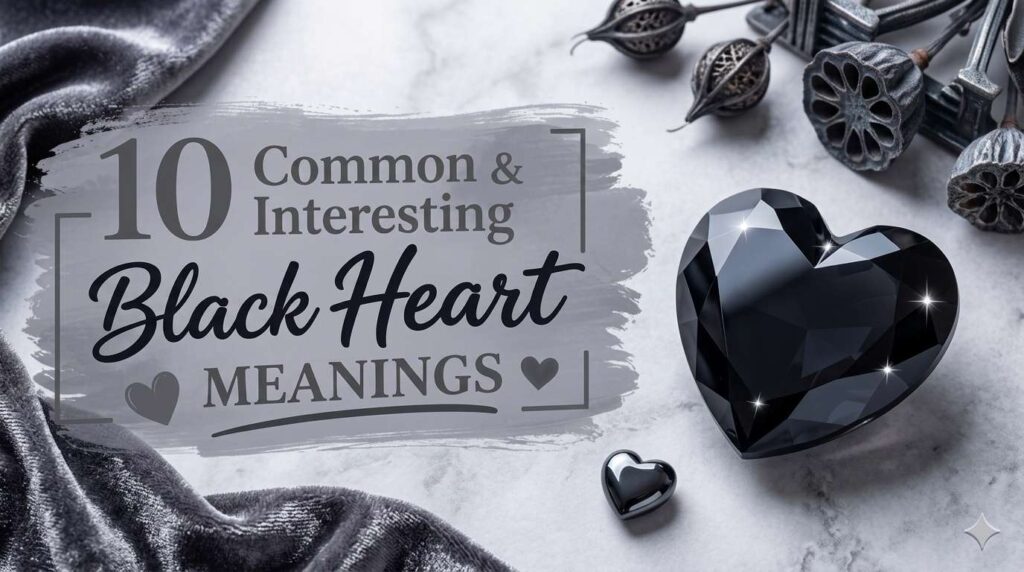 Black Heart Meanings