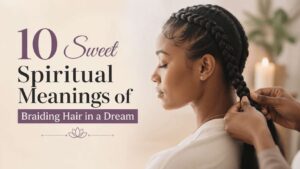 someone braiding your hair in a dream