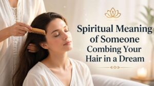 someone combing your hair in a dream