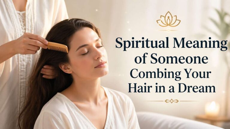 someone combing your hair in a dream