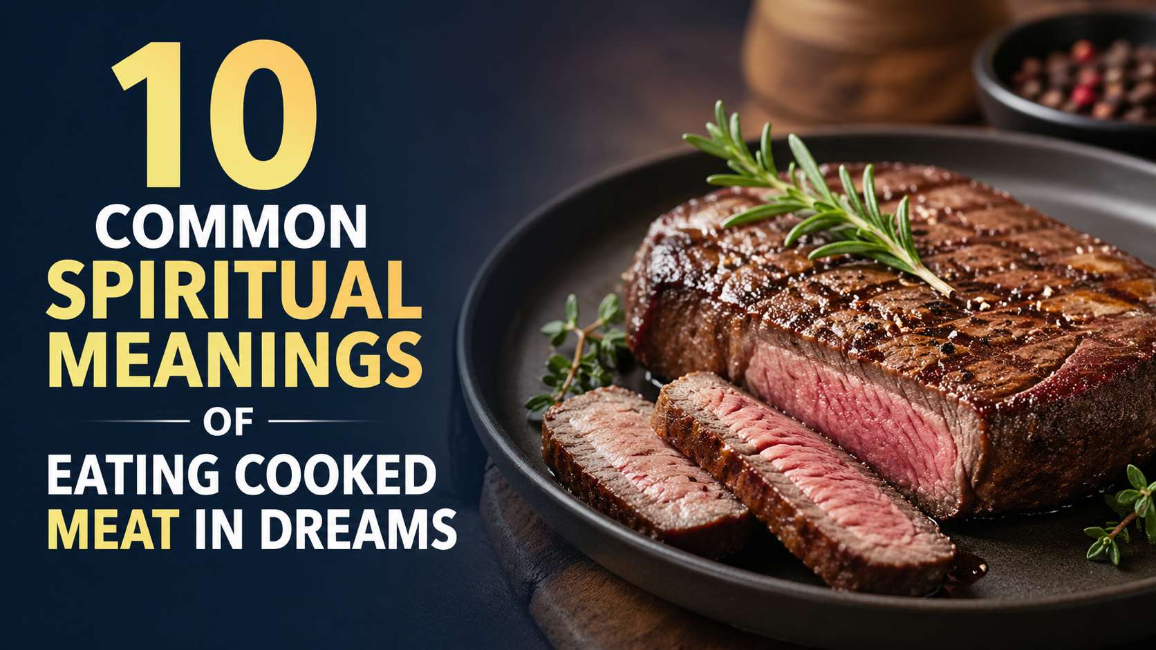 Eating Cooked Meat in Dream