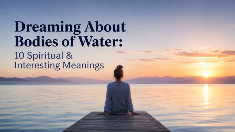Dreaming About Bodies of Water