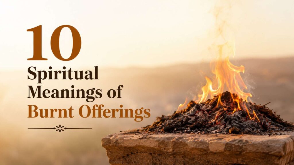 10 Spiritual Meanings of Burnt Offerings