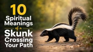 Spiritual Meanings of a Skunk Crossing Your Path
