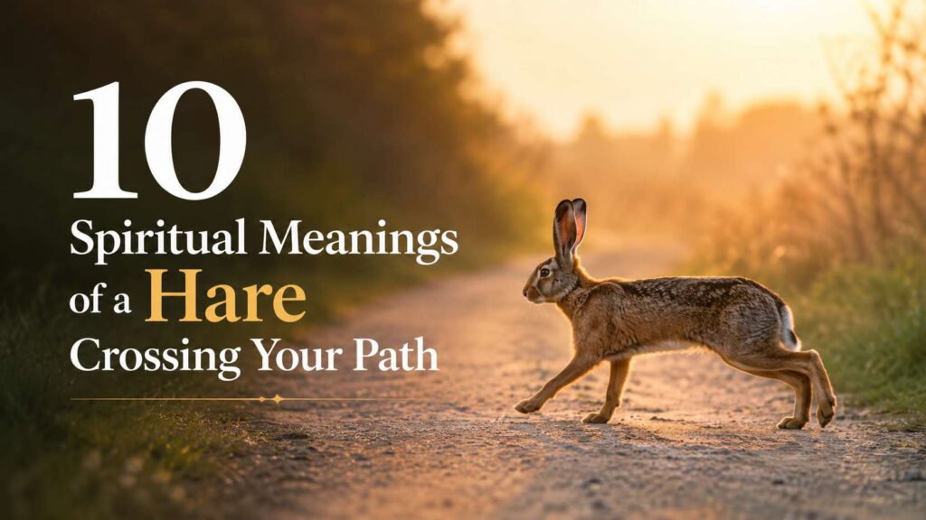 Spiritual Meanings of a Hare Crossing Your Path