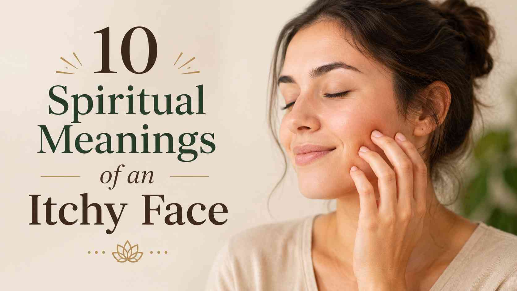 What It Mean When Your Face Itch Spiritually