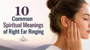 why is my right ear ringing spiritual