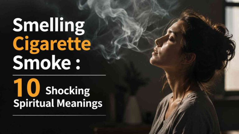 what does smelling cigarette smoke mean spiritually