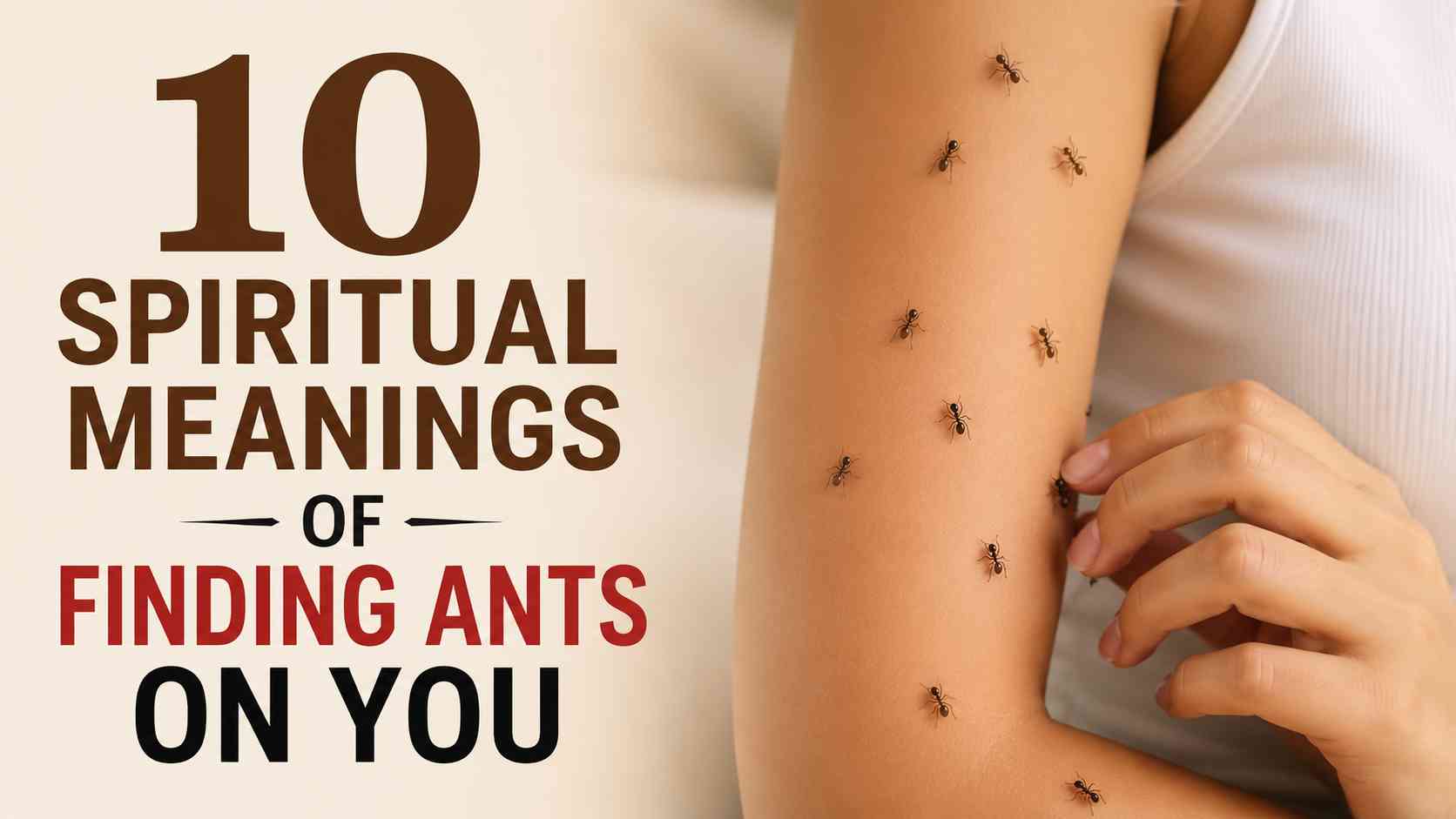 Keep Finding Ants on Me Spiritual Meaning