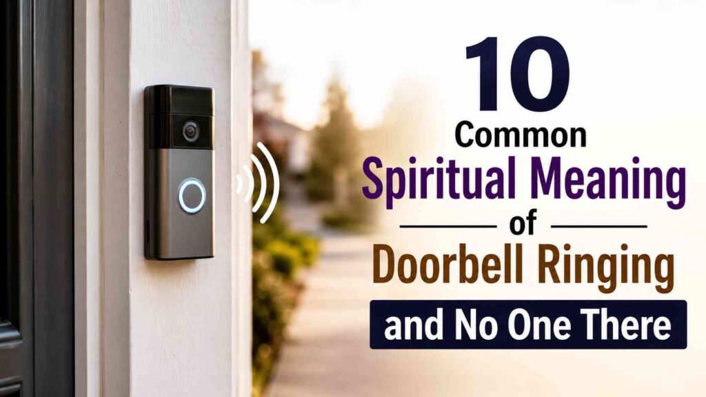 Spiritual Meaning of Doorbell Ringing and No One There