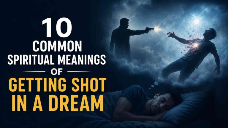 Spiritual Meanings of Getting Shot in a Dream