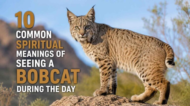 Seeing a Bobcat During the Day Spiritual Meaning